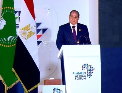 الرئيس السيسي من العلمين: نهضة أفريقيا وازدهار شعوبها حق مشروع