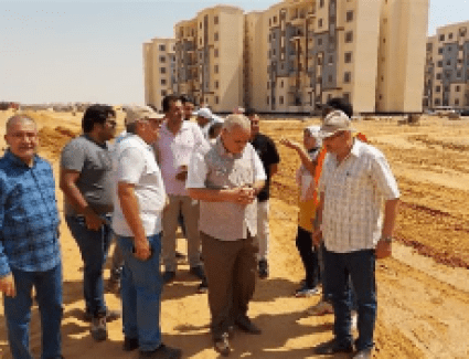 "الإسكان" تتفقد الأعمال بـ "سكن لكل المصريين" في حدائق العاصمة