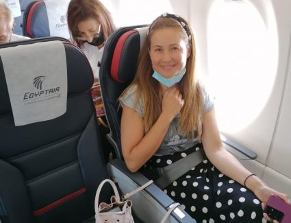 مصر للطيران الناقل الرسمي للإعلامية رايا أبي راشد  وضيوف ورشة عمل إكسبرت استوديوز