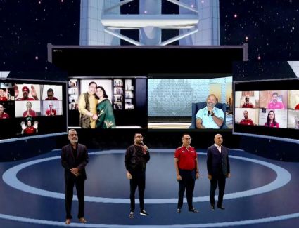 كيونت تحتفل بمرور 23 عاما على تأسيسها وتعقد  ملتقى "V" السنوي عبر تقنية ال 3D