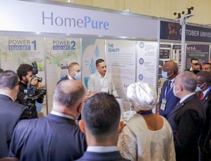 كيونت تشارك في أسبوع القاهرة للمياه 2021 بخط المياه المتكامل HomePure