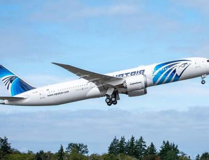 بطائرة الأحلام .. إقلاع ثاني رحلات مصر للطيران الخاصة إلى الكاميرون لنقل مشجعي المنتخب الوطني