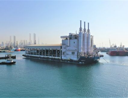 "ماتيتو “تنتهي من تصميم وتنفيذ وتشغيل أول وأكبر محطة عائمة لتحلية المياه في العالم بالمملكة العربية السعودية