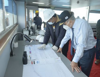 الفريق أسامة ربيع:"14% نسبة إنجاز الأعمال بمشروع تطوير القطاع الجنوبي بكميات تكريك قدرها 11 مليون متر مكعب من الرمال"