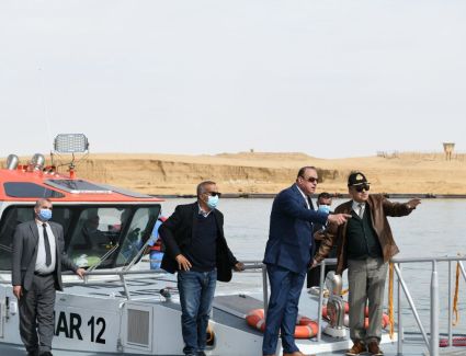 الفريق أسامة ربيع يتابع مستجدات مشروع تطوير القطاع الجنوبي