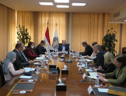 وزير المالية.. فى لقائه بوفد من مسئولى البنك الأوروبي لإعادة الإعمار والتنمية:  قادرون على التعامل المرن مع تداعيات «اضطراب الاقتصاد العالمى»