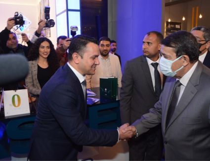 احمد ذكى عابدين يزور جناح شركة ماستر ويتابع تطورات مشروع الشركة بالعاصمة 
