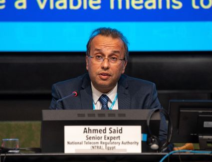 انتخاب الأستاذ أحمد سعيد الخبير بالجهاز القومي لتنظيم الاتصالات كأول مصري وعربي  رئيسًا للجنة الدراسية الثالثة بقطاع قياسات الاتصالات بالاتحاد الدولي للاتصالات