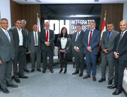 فى زيارته لمصر ..  الرئيس التنفيذي للسيمنز هيلثنيرز لأوروبا والشرق الأوسط وإفريقيا يشييد بأحدث فروع البرج سكان المملوك لشركة التشخيص المتكاملة  IDH