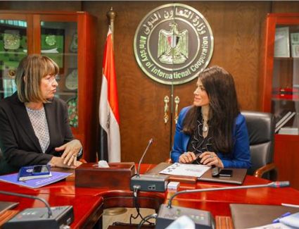 وزيرة التعاون الدولي تبحث انجازات مشروعات الشراكة مع الأمم المتحدة