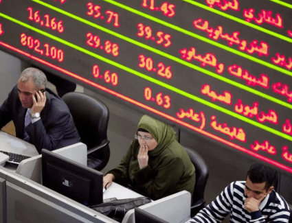 عاجل: هبوط مؤشرات البورصة وخسارة 12.3 مليار جنيه