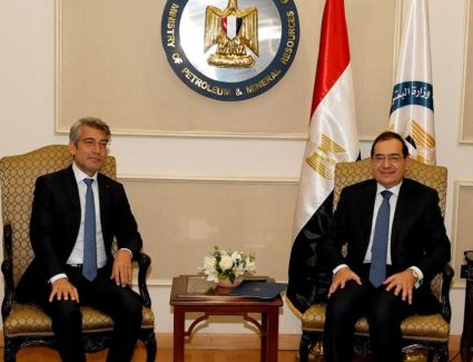 الملا لوزير الطاقة اللبناني: جار الانتهاء من إجراءات بدء تصدير الغاز إلى لبنان