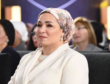 قرينة الرئيس: ذكرى تحرير سيناء عيد الكرامة والعزة والإرادة لشعب مصر