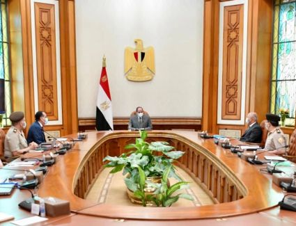 الرئيس السيسي يتابع تطورات الموقف التنفيذي لعدد من المشروعات القومية للإنتاج الزراعي
