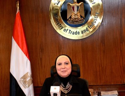 وزيرة الصناعة تشيد بالتعاون مع الاتحاد الأوروبي وبنك الاستثمار في تنفيذ البرامج التنموية 