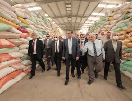 توريد 367 ألف طن لشون البنك الزراعي المصري خلال شهر واحد