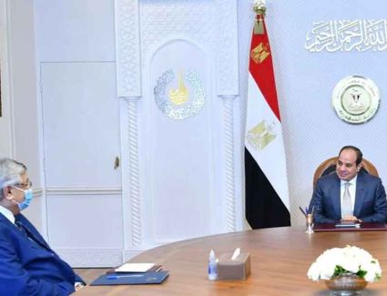 الرئيس السيسي يوجه بمواصلة برامج التوعية وحملات التطعيم ضد «كورونا»