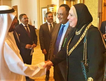 "نيفين جامع" التجارة تدعو الشركات الإماراتية لزيارة المدن الصناعية المتخصصة وزيادة استثماراتها