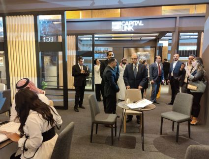 "كابيتال لينك للتطوير" تشارك في معرض "عقارات النيل" بالمملكة  السعودية ضمن خطتها لزيادة قاعدة عملائها بالخارج 