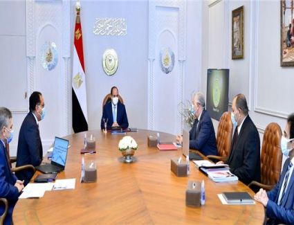 الرئيس السيسي يتابع المشروعات القومية بقطاعات الأمن الغذائي على مستوى الجمهورية