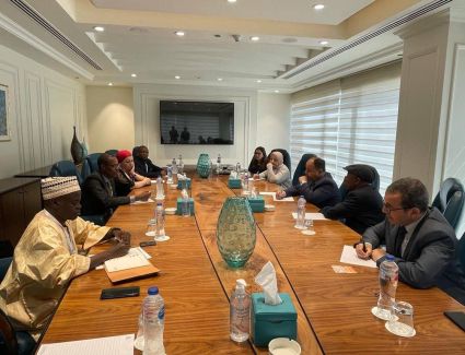 على هامش اجتماعات البنك الأفريقي للتصدير والاستيراد.. وزير المالية يلتقى نظيره المالى