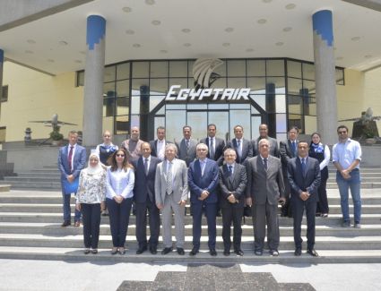 بروتوكول تعاون بين مصر للطيران وجامعة أكتوبر للعلوم الحديثة والآداب