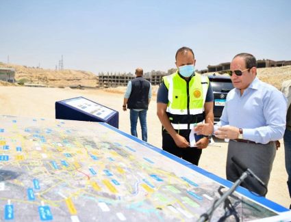 الرئيس السيسي يرد على شكاوى طريق الساحل الشمالي