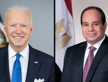 غدًا.. الرئيس السيسي يلتقي نظيره الأمريكي فى جدة