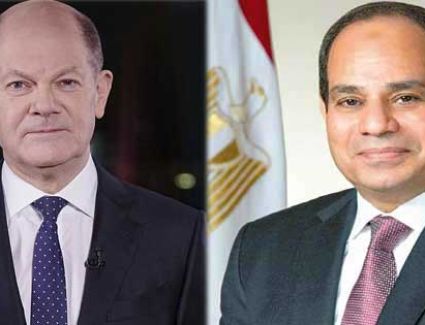 غداً.. الرئيس السيسي وشولتز يفتتحان "حوار بيترسبرج"