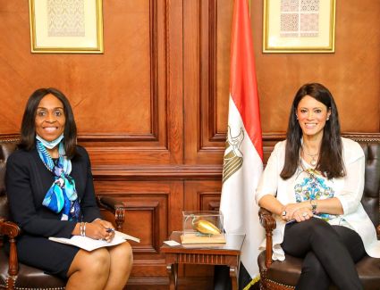 المشاط تلتقي نائب رئيس البنك الإفريقي للتصدير والاستيراد