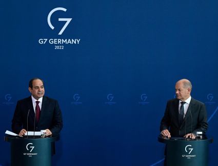 عاجل: كلمة الرئيس السيسي خلال المؤتمر الصحفي المشترك مع مستشار جمهورية ألمانيا الاتحادية