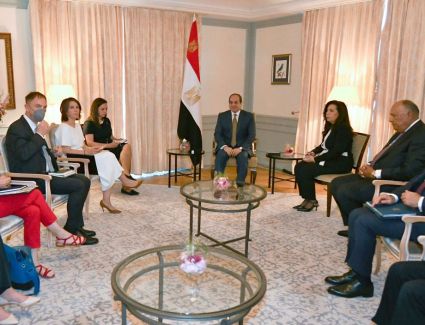 عاجل: الرئيس السيسي يستقبل وزيرة الخارجية الألمانية