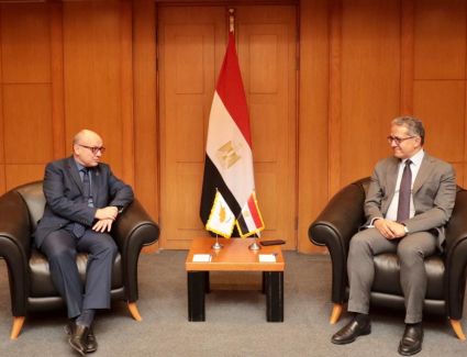 وزير السياحة يستقبل سفير قبرص بالقاهرة قبيل انتهاء فترة توليه مهام منصبه كسفير لبلاده في القاهرة