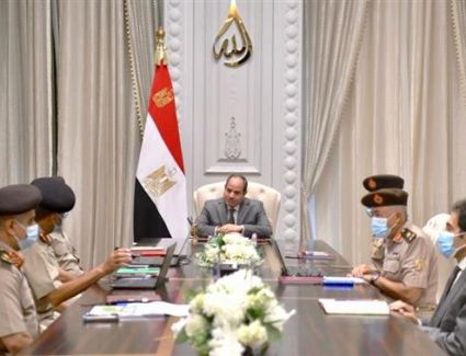 الرئيس السيسي يوجه بتكامل جهود أجهزة الدولة بمشروعات استصلاح الأراضي بتوشكي