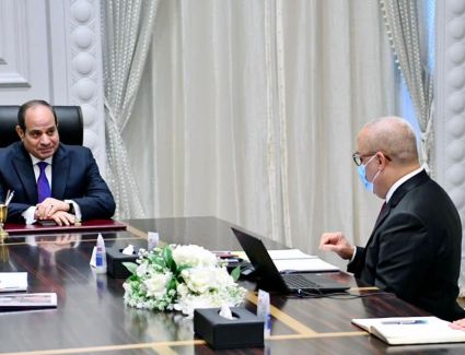 عاجل: الرئيس السيسي يطلع على الموقف التنفيذي لمشروعات وزارة الإسكان علي مستوي الجمهورية