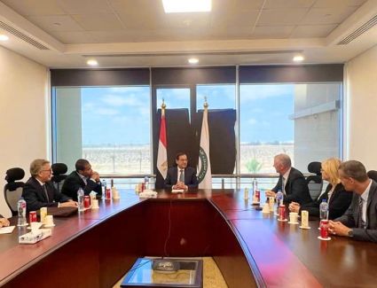 مباحثات مشتركة بين وزير البترول ورئيس شركة هالدر توبسو الدنماركية في مجالات التحول الطاقى