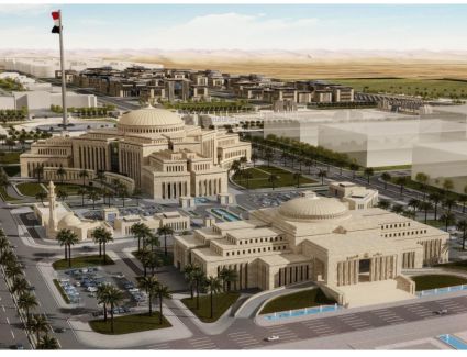 بدء أعمال التشغيل والصيانة لمناطق الحي الحكومي بالعاصمة الإدارية