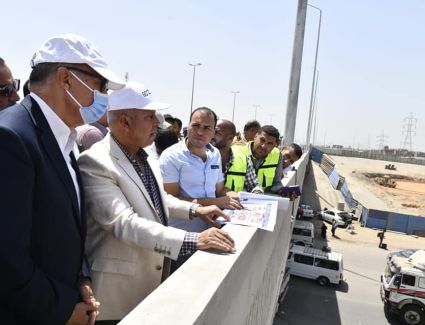 وزير النقل يتابع معدلات تنفيذ المرحلة الثانية من مشروع تطوير وتوسعة الطريق الدائري
