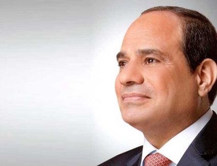 الرئيس السيسي يودع رئيس وزراء العراق بمطار العلمين