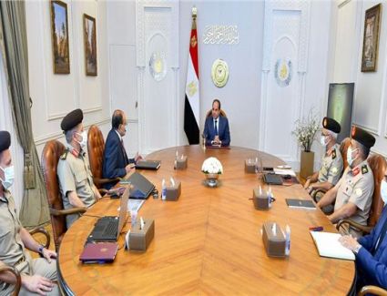 عاجل: الرئيس السيسي يتابع الموقف الإنشائي لمشروعات الهيئة الهندسية