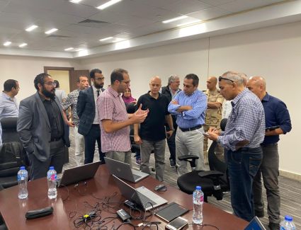 المهندس خالد عباس الرئيس الجديد لشركة العاصمة الادارية يتفقد بعض مشروعات المدينة