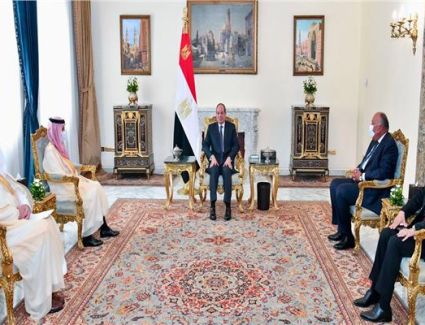 عاجل: الرئيس السيسي يستقبل وزير الخارجية السعودي