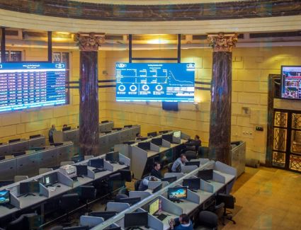 البورصة تربح 4.3 مليار جنيه بختام تعاملات الأحد