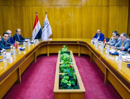  اقتصادية قناة السويس: جلسة عمل مع سكاتك النرويجية لمتابعة التعاون المشترك في مشروع الوقود الأخضر