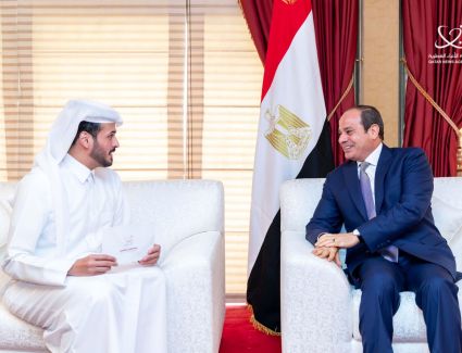 الرئيس السيسي لوكالة الانباء القطرية: القمة العربية القادمة بالجزائر تنعقد في وقت حساس