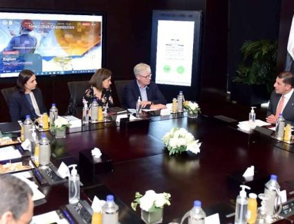 رئيس هيئة الاستثمار يبحث مع رئيس اتحاد غرف الصناعة الألمانية زيادة الاستثمارات فى مصر