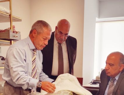 وزير قطاع الأعمال العام يتابع مستجدات تنفيذ مشروع تطوير شركات الغزل والنسيج 