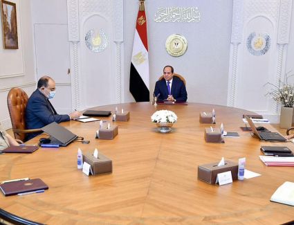 الرئيس السيسي يتابع الموقف الإنشائي لمشروعات الهيئة الهندسية على مستوى الجمهورية