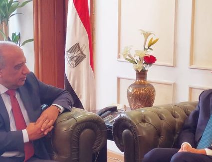 وزير قطاع الأعمال العام يبحث مع السفير الإيطالي تعزيز التعاون المشترك