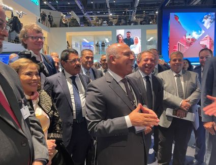 وزير النقل يزور معرض السكك الحديدية اينو ترانس ويشارك في  اجتماع قمة قادة السكك الحديدية بألمانيا